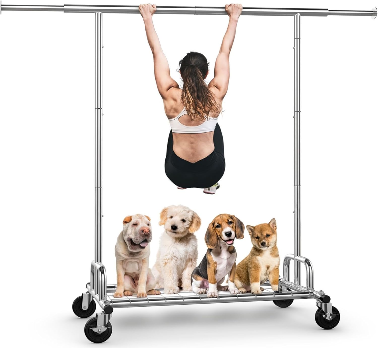 HOKEEPER Lockable Portable Wardrobe